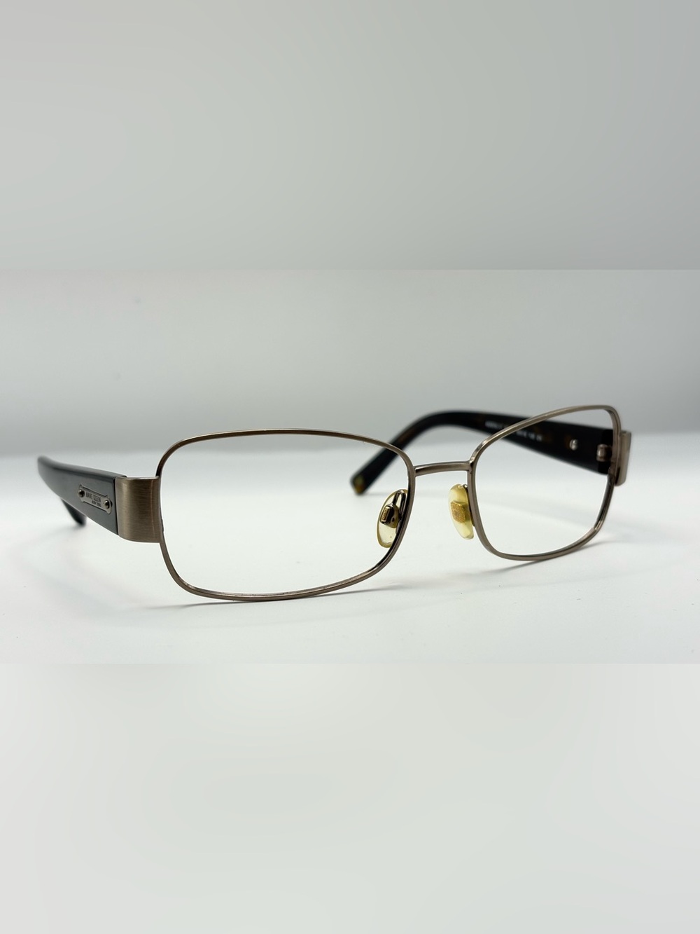 Anne Klein AKNY4117 Gold Oval Sunglasses Frames Only